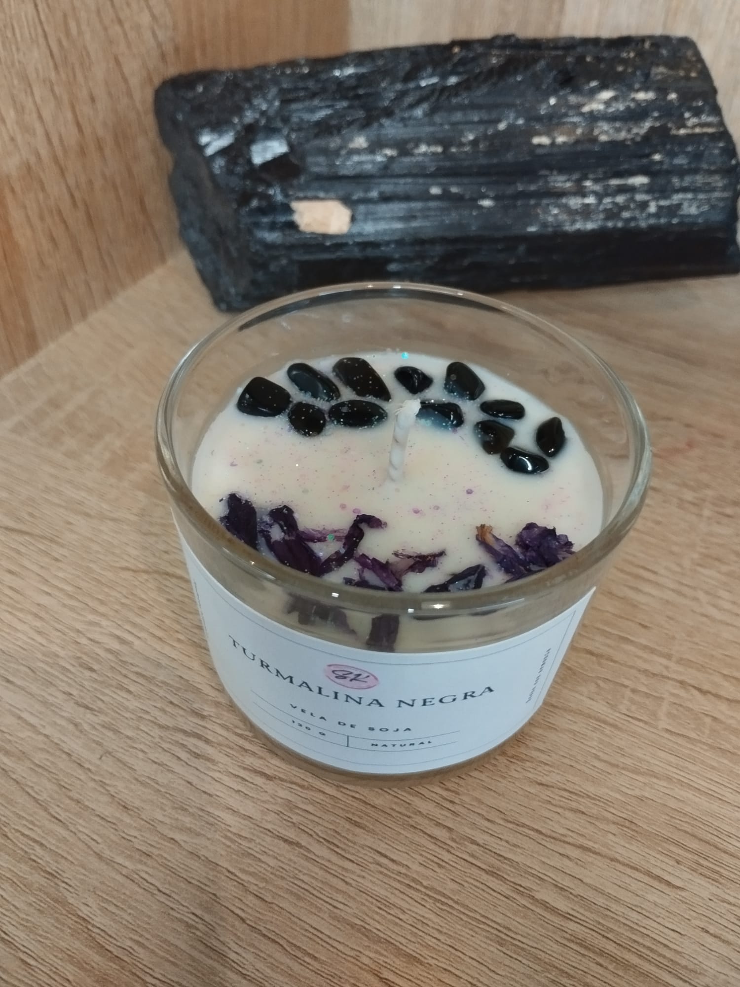 Vela Turmalina Negra