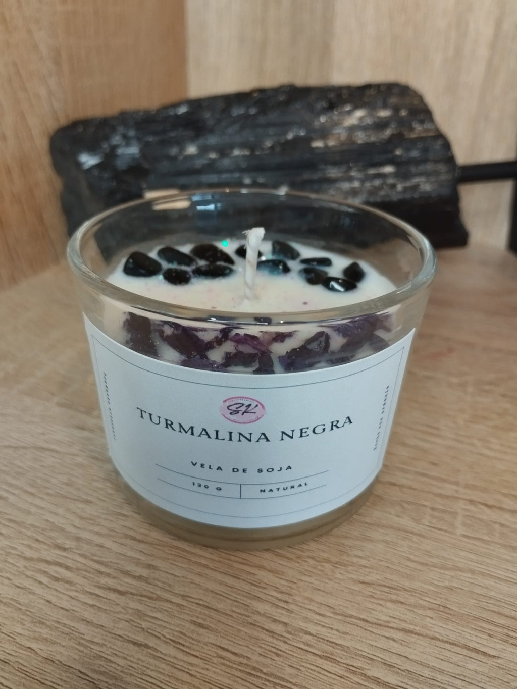 Vela Turmalina Negra