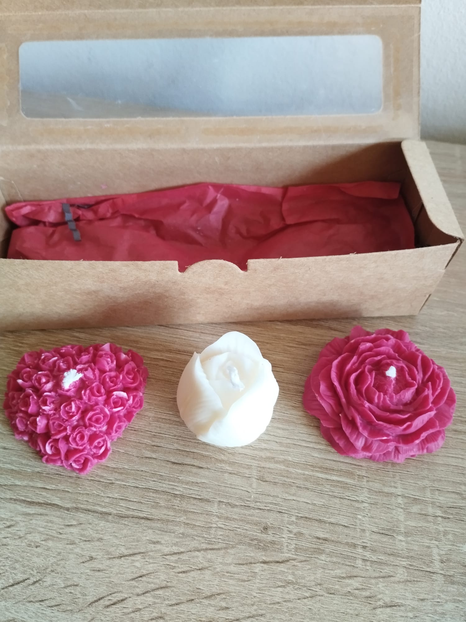 Caja: Flores del  Corazón