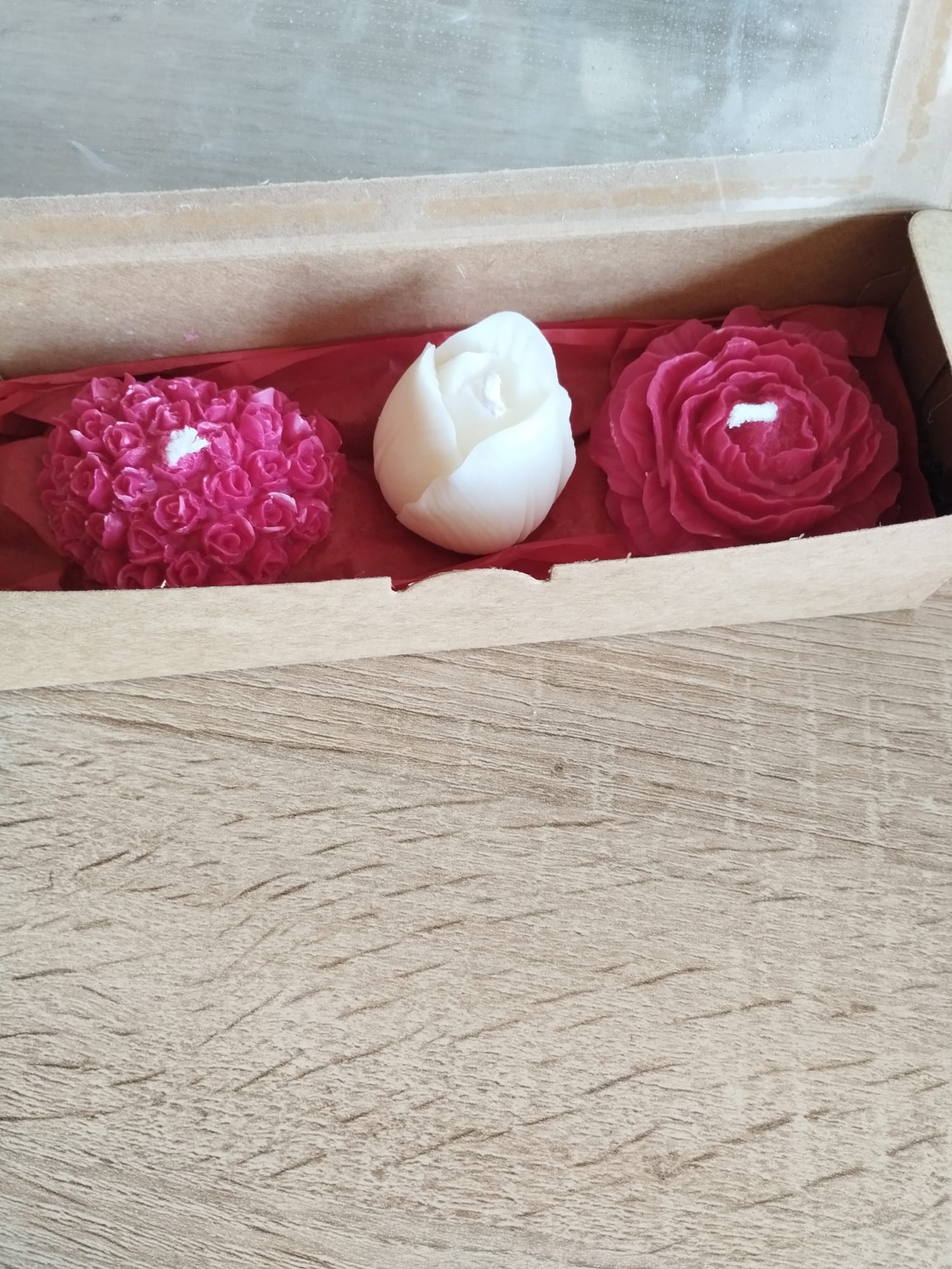 Caja: Flores del  Corazón