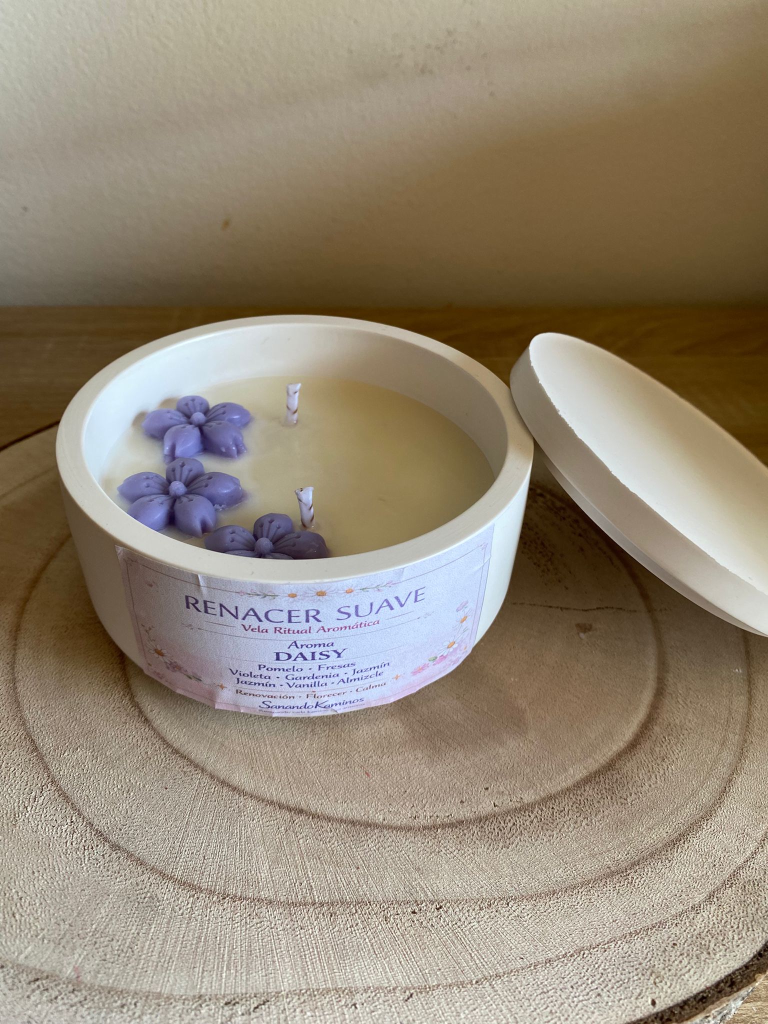 Vela Ritual: Renacer Suave